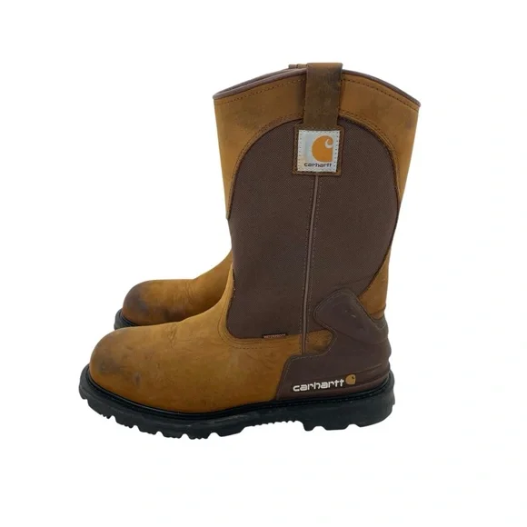 Carhartt Heritage Waterproof Wellington 9 1/2W Brown - Picture 8 of 16